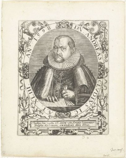 Portrait of Andreas Cludius