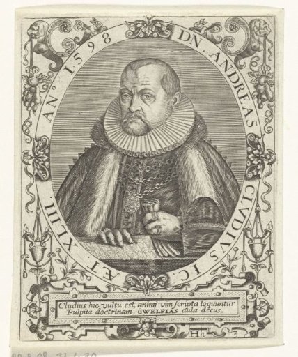 Portrait of Andreas Cludius