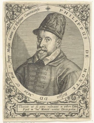Portrait of Philippe de Monte