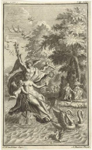 Marriage Proposal with Venus and Amor