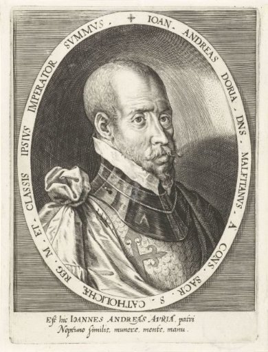 Portrait of Admiral Giovanni Andrea Doria