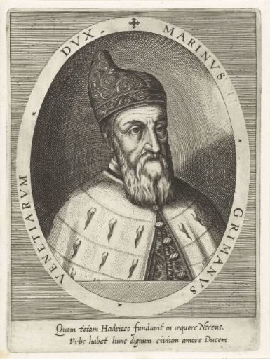 Portrait of Marino Grimani, Doge of Venice