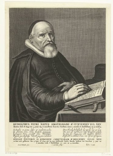 Portrait of Rudolphus Petri