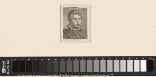 Self-portrait of Ernst Willem Jan Bagelaar as an officer