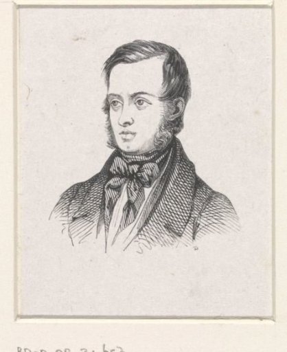 Portrait of Johannes Warnardus Bilders