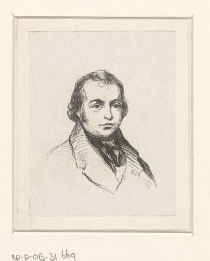 Portrait of Ferdinand de Braekeleer the Elder