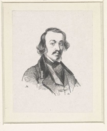 Portrait of Hendrik Gerrit ten Cate