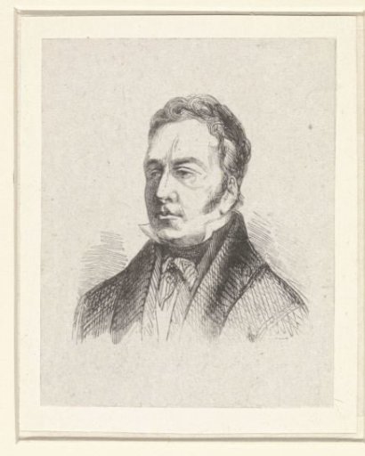Portrait of Petrus Jacobus Goetghebuur