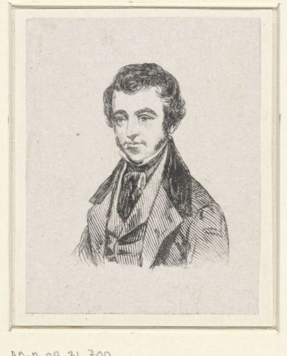Portrait of Lambertus Johannes Hansen