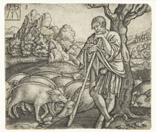Prodigal Son as Swineherd