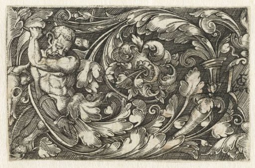 Ornament with centaur