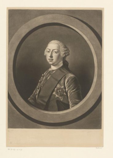 Portrait of George III, King of the United Kingdom