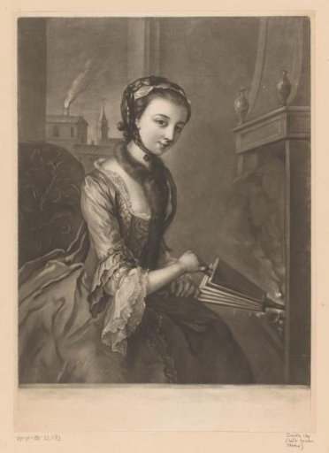 Young Woman with a Bellows
