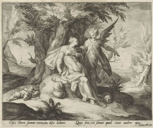 Hagar and Ishmael in the Desert