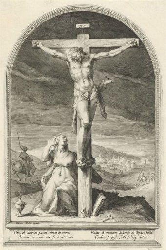 Mary Magdalene at the Foot of the Cross