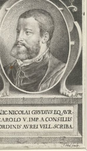 Portrait of Nicolaas Grudius
