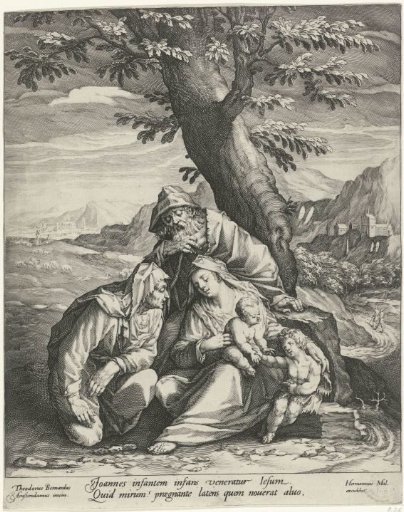 Holy Family with Elizabeth and John the Baptist