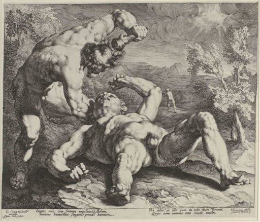 Cain slays Abel