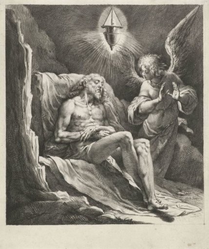 Dead Christ Mourned by an Angel