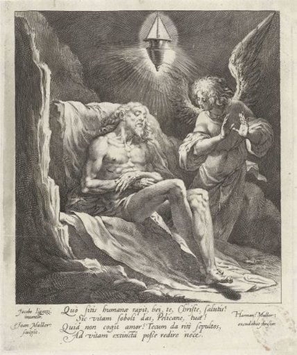 Dead Christ Mourned by an Angel