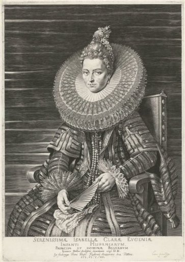 Portrait of Isabella Clara Eugenia, Infanta of Spain