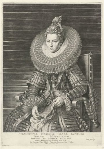 Portrait of Isabella Clara Eugenia, Infanta of Spain