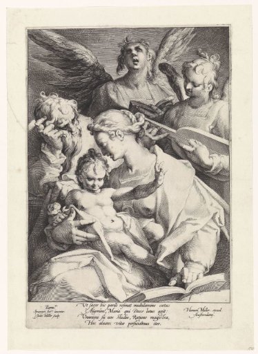 Holy Family with Angels