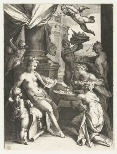 Venus Honored by Nymphs and a Faun