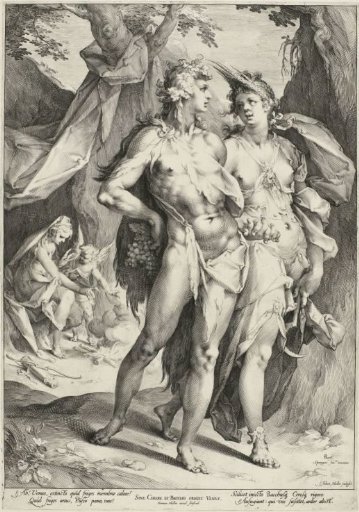 Bacchus and Ceres Leaving Venus