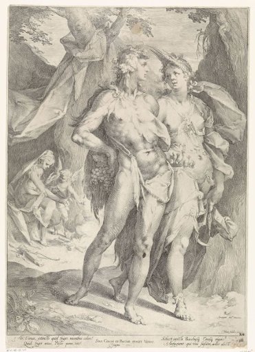 Bacchus and Ceres Leaving Venus
