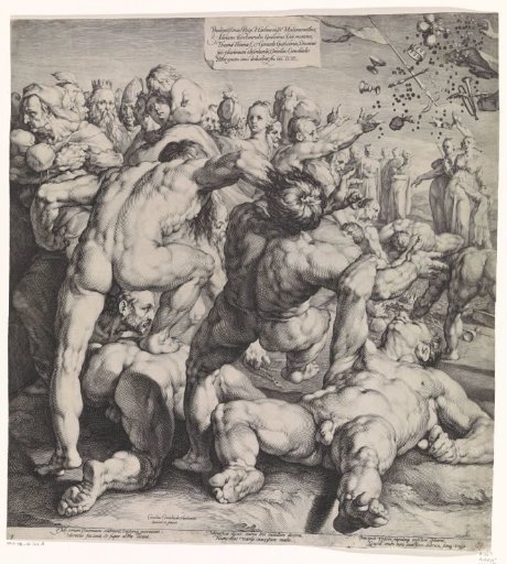 Fortune Distributes Her Gifts (Left Sheet)