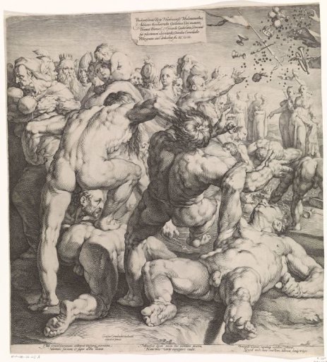 Fortune Distributes Her Gifts (Left Sheet)