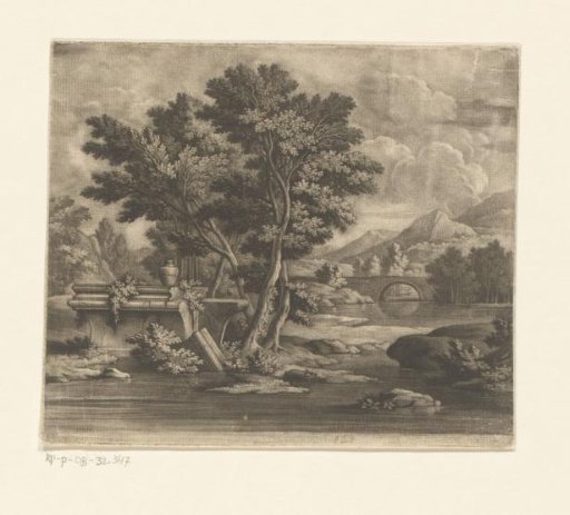 Tomb by a river