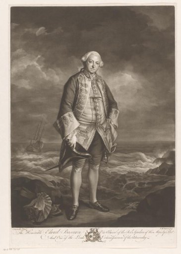 Portrait of Edward Boscawen