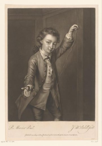 Portrait of Philip Mercier