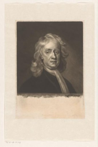 Portrait of Isaac Newton