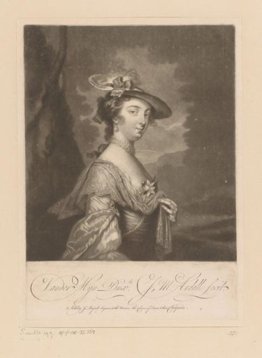 Portrait of a Woman with a Tilted Hat and Pearl Earring