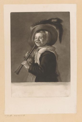 Laughing Girl with a Flute