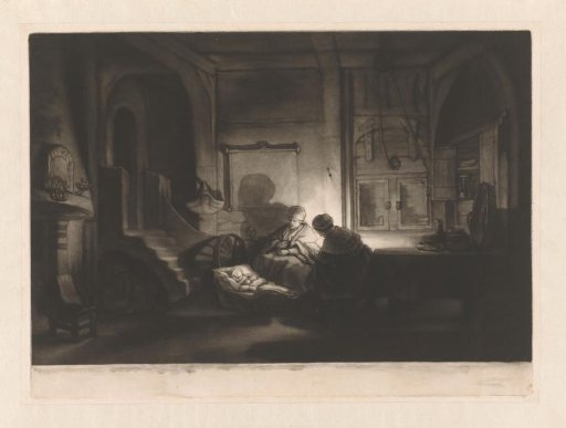 Holy Family by Evening Light