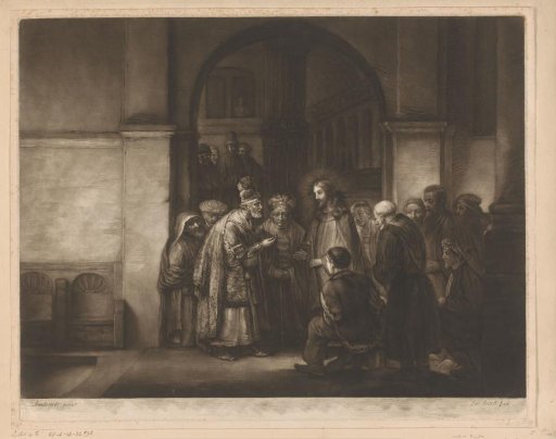 Christ in Debate with the Pharisees about the Tribute to the Emperor