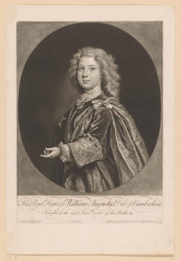 Portrait of William Augustus, Duke of Cumberland