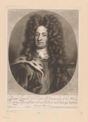 Portrait of George I, King of Great Britain and Ireland