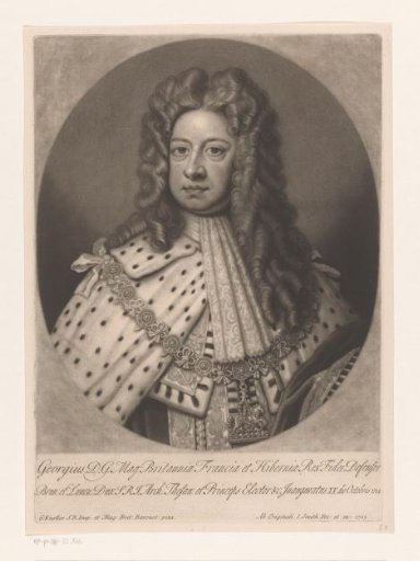 Portrait of George I, King of Great Britain and Ireland