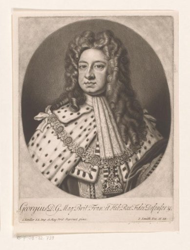 Portrait of George I, King of Great Britain and Ireland