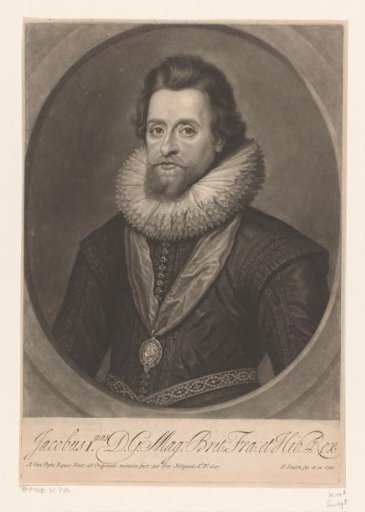 Portrait of James I, King of England