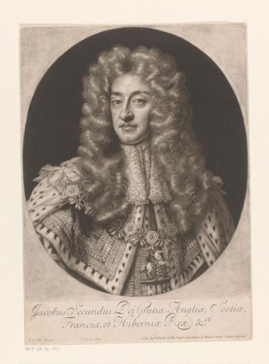 Portrait of James II, King of England and Scotland