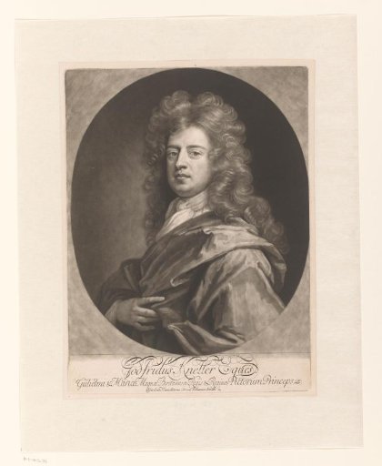 Portrait of Gottfried Kneller