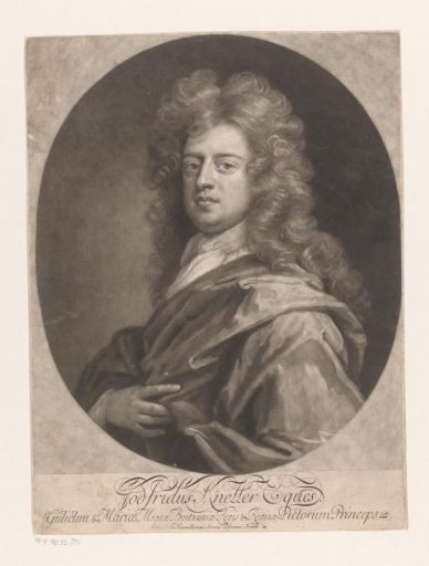 Portrait of Gottfried Kneller