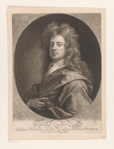 Portrait of Gottfried Kneller