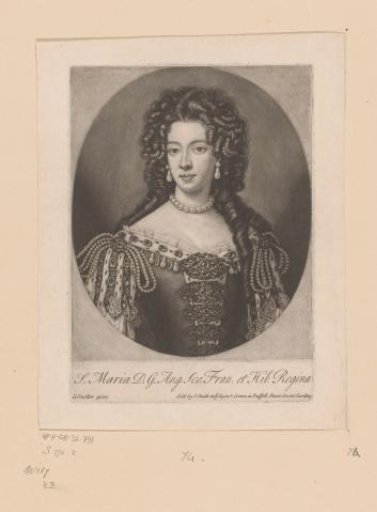 Portrait of Mary II, Queen of England, Scotland and Ireland